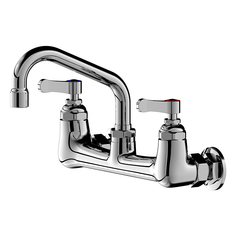 Double Hole Wall Mounted Mixin - Commercial Kitchen Taps 评论和价格