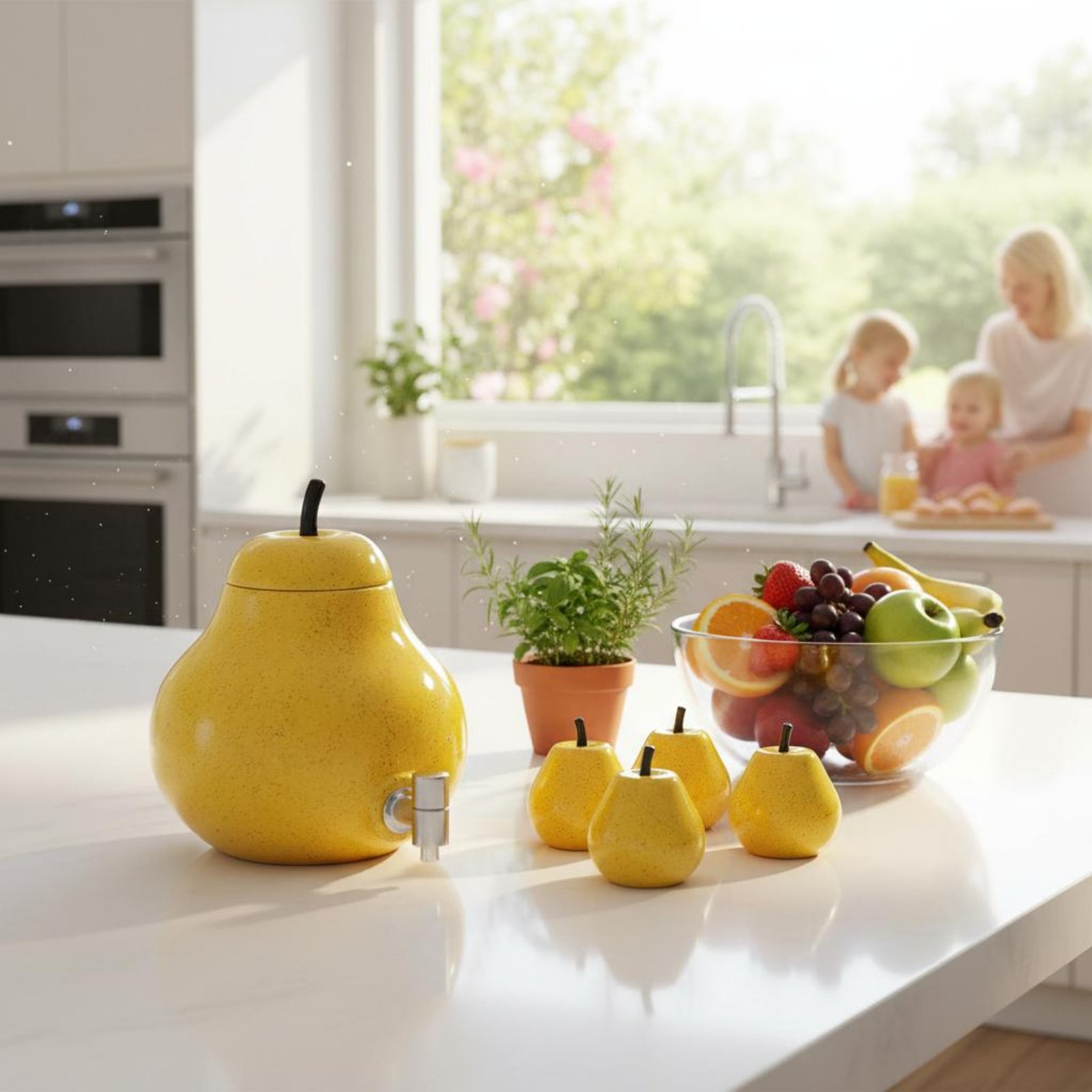 Pear Shaped Beverage Dispenser - Cold Drink Dispenser 评论和价格