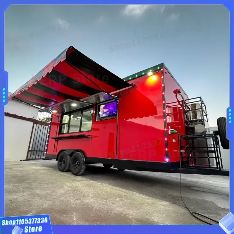 EPA Compliant Mobile Food Trai - Commercial Kitchen Trailer 评论和价格