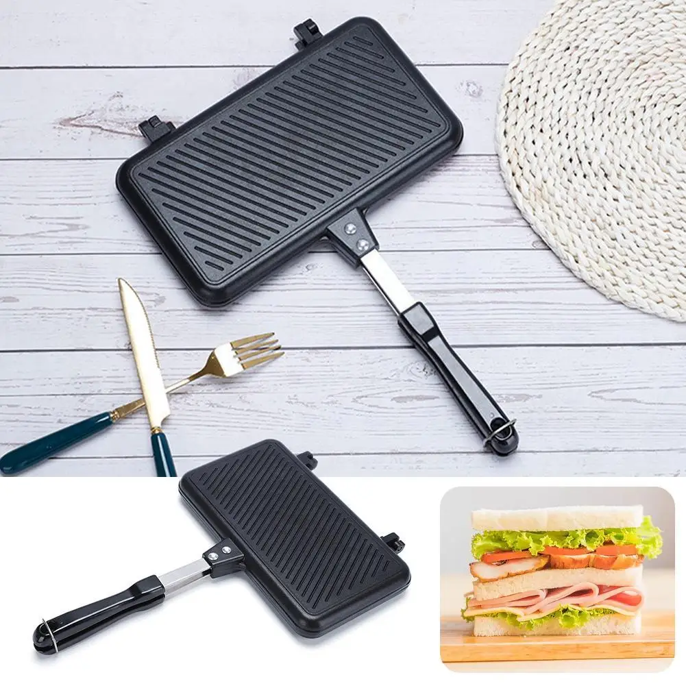 Double-Sided Frying Pan Non-St - Crepe Maker Griddle 评论和价格