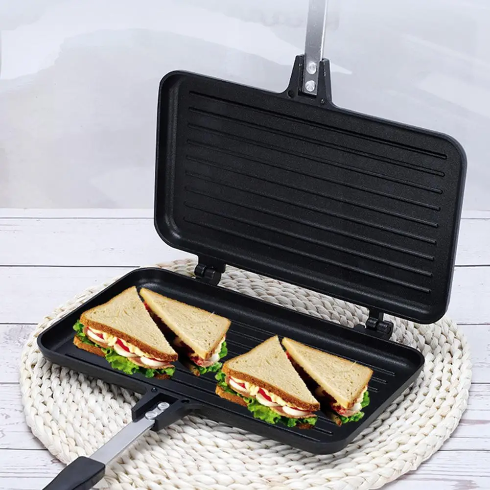 Double-Sided Frying Pan Non-St - Crepe Maker Griddle 评论和价格
