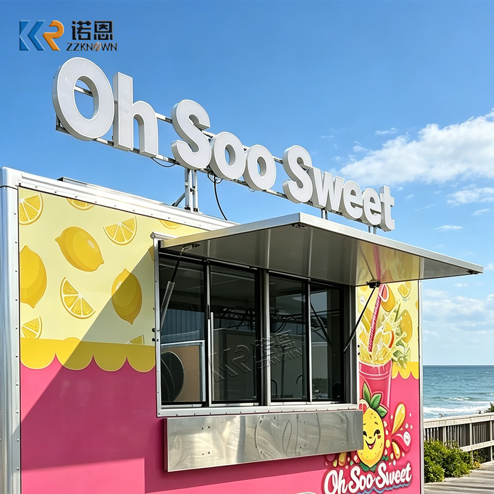 Commercial Food Truck Mobile F - Commercial Kitchen Trailer 评论和价格