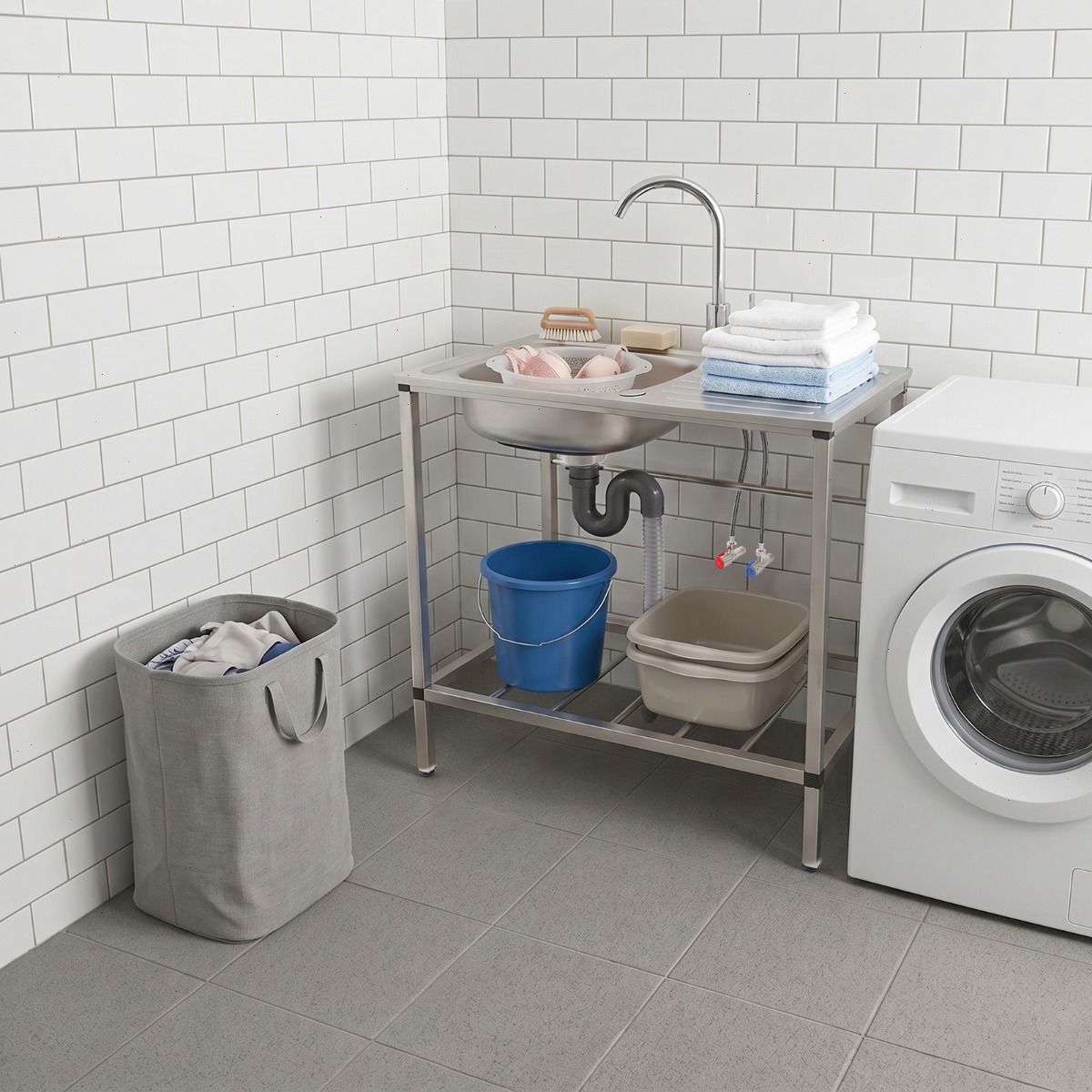 Utility Sink, Kitchen Sink , O - Commercial Kitchen Taps 评论和价格