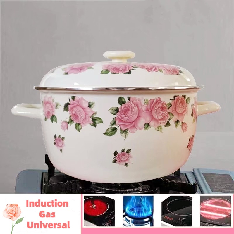 Thickened 16-24cm Elegant Pink - Soup Kettle Warmer 评论和价格