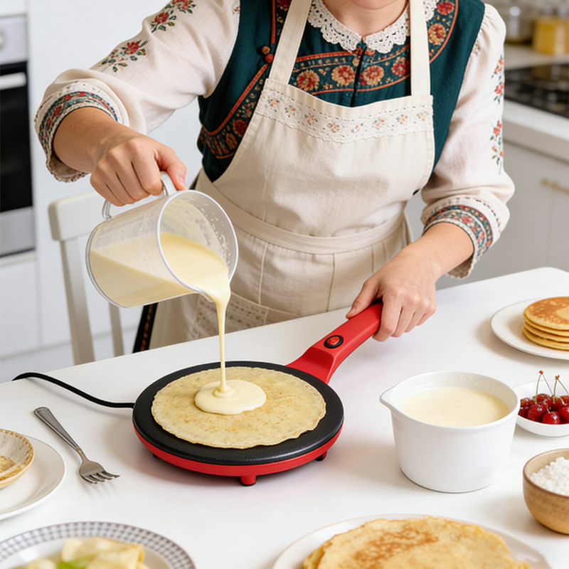 Single-Sided Heating Electric  - Crepe Maker Griddle 评论和价格