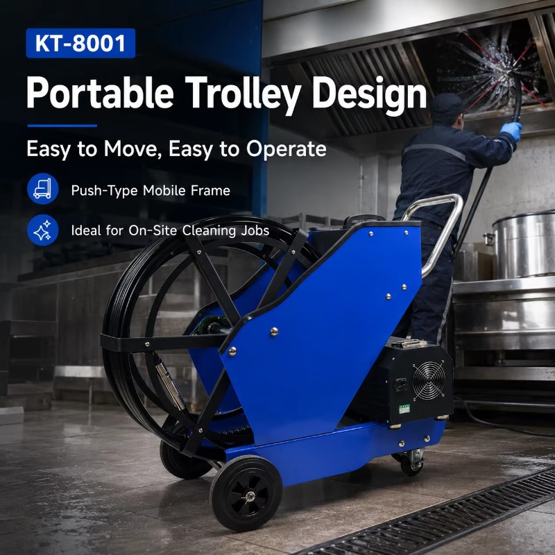 KT-8001 Commercial Oil Fume Du - Commercial Kitchen Exhaust Cleaning 评论和价格