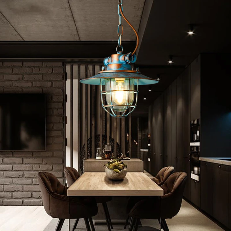 Vintage Glass Chandelier Loft  - Commercial Kitchen Light 评论和价格