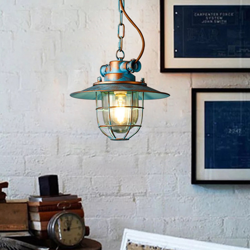 Vintage Glass Chandelier Loft  - Commercial Kitchen Light 评论和价格