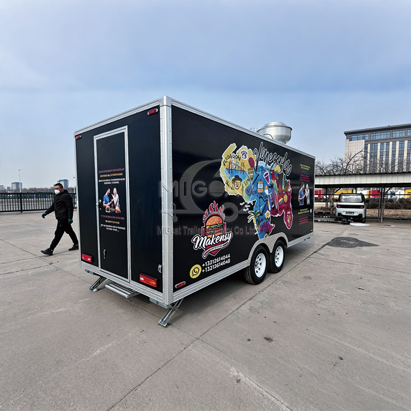 2-Axle Custom Food Trailer for - Commercial Kitchen Trailer 评论和价格