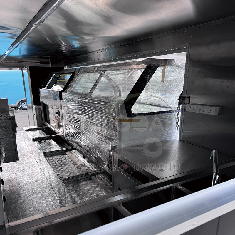 2-Axle Custom Food Trailer for - Commercial Kitchen Trailer 评论和价格