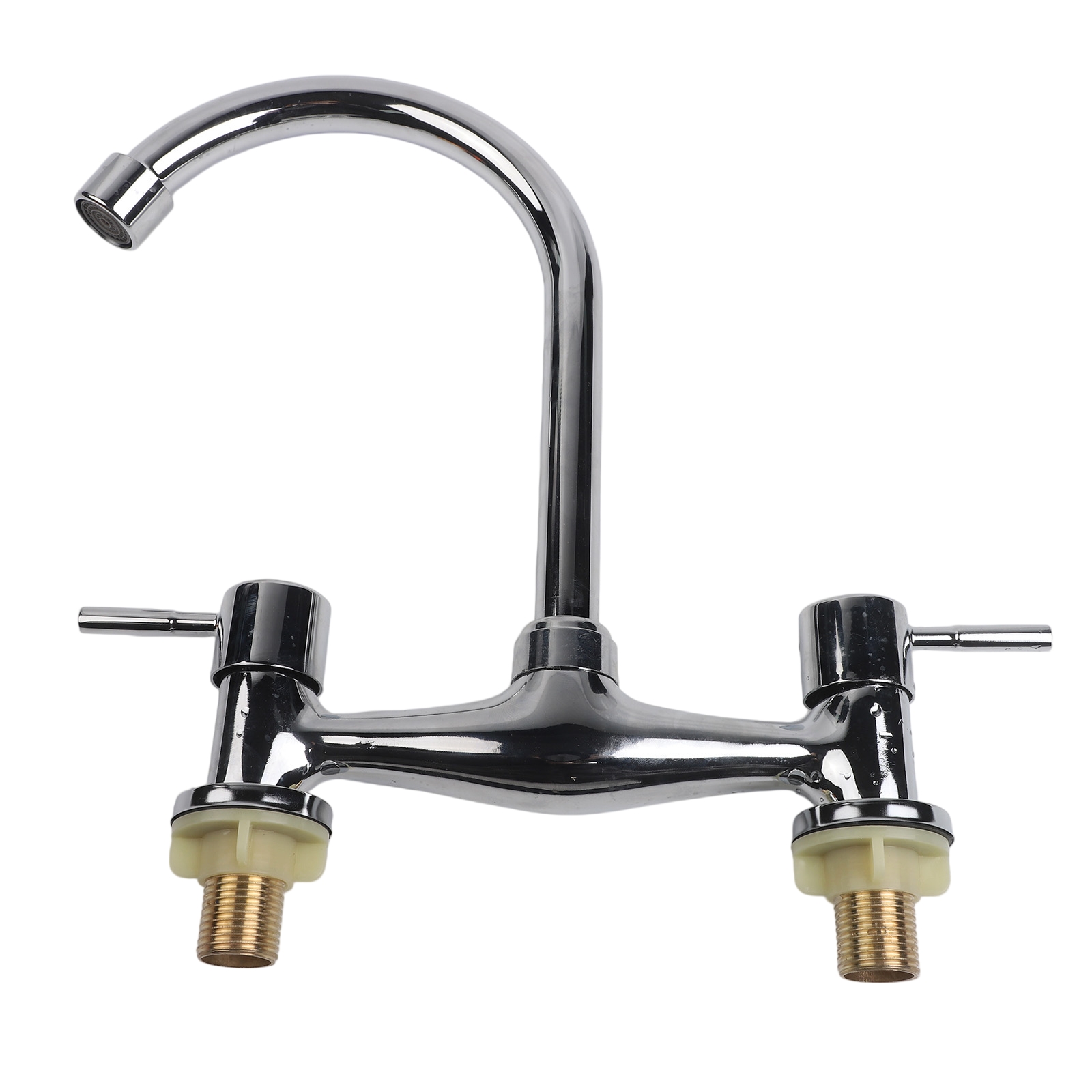 Modern Double Lever Chrome Kit - Commercial Kitchen Taps 评论和价格