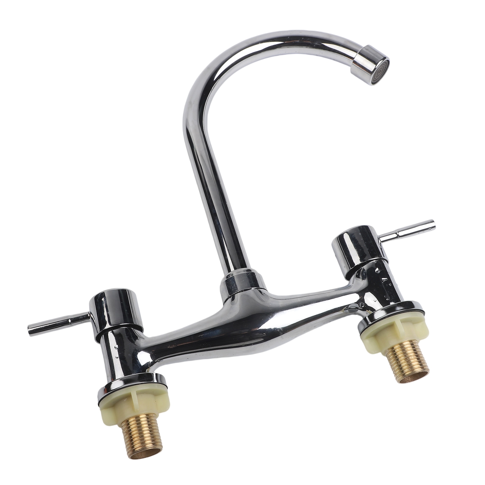 Modern Double Lever Chrome Kit - Commercial Kitchen Taps 评论和价格