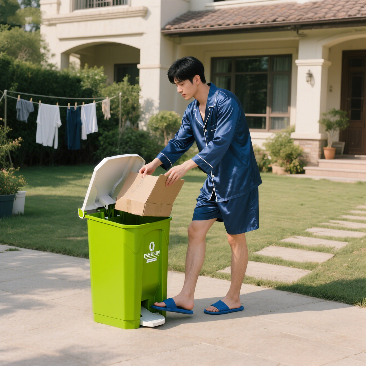 Large Outdoor Step Trash Can,  - Commercial Kitchen Garbage Can 评论和价格