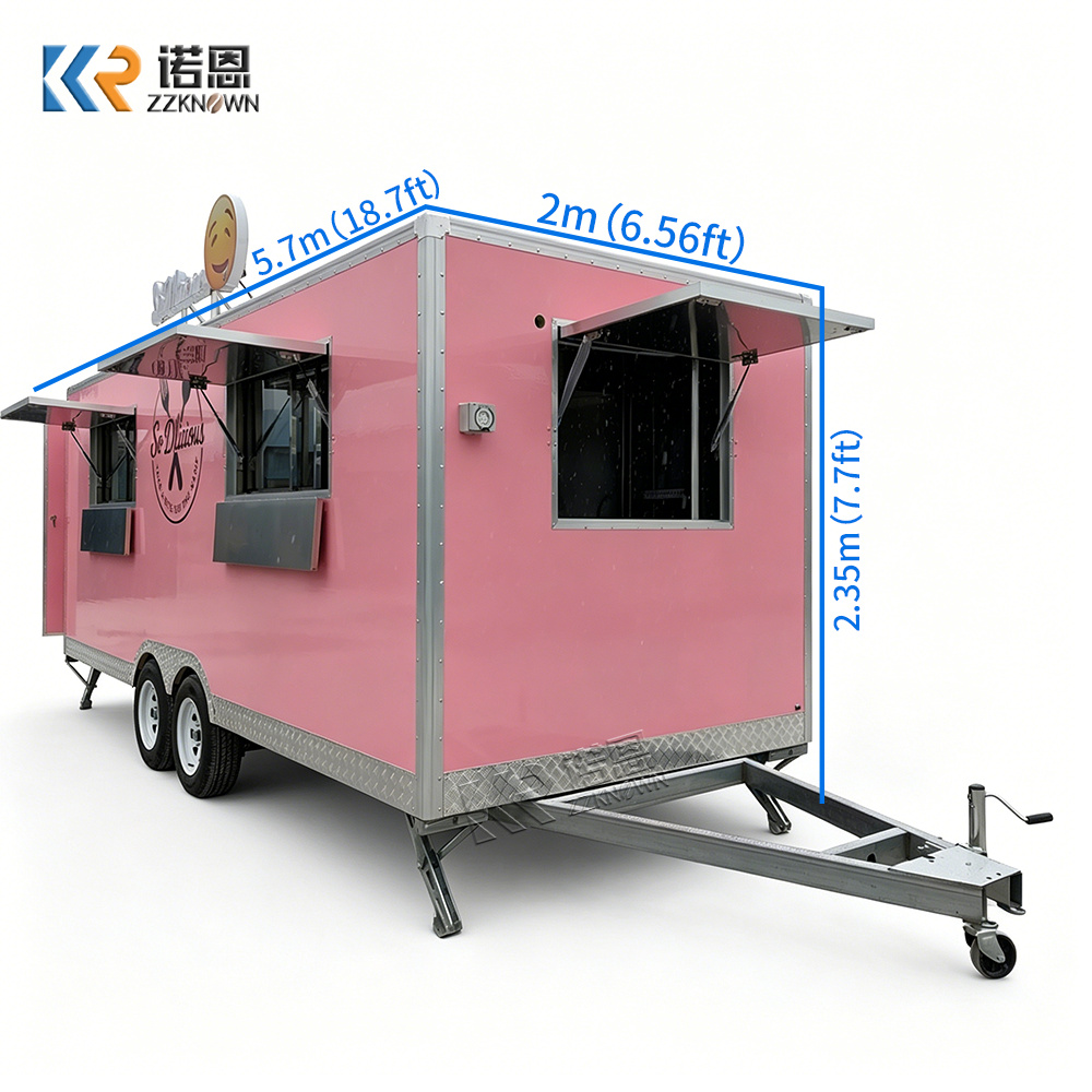 High Quality Food Truck Commer - Commercial Kitchen Trailer 评论和价格