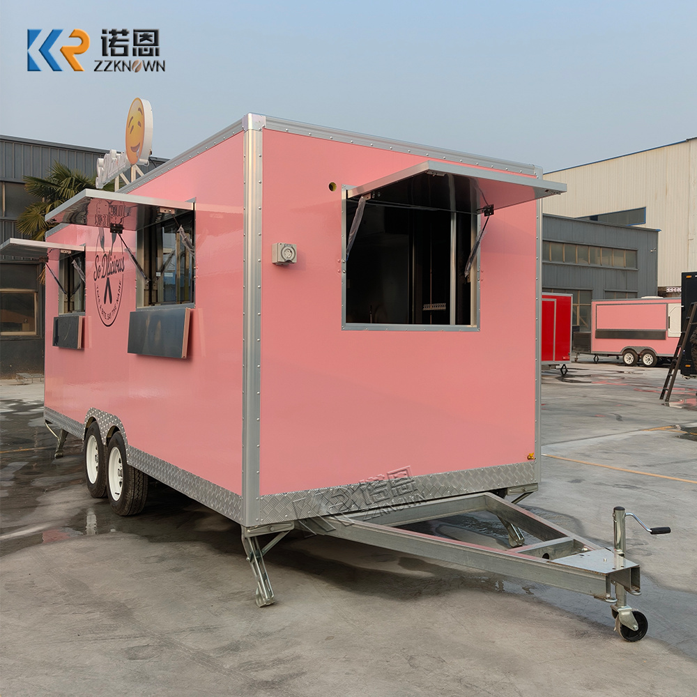 High Quality Food Truck Commer - Commercial Kitchen Trailer 评论和价格