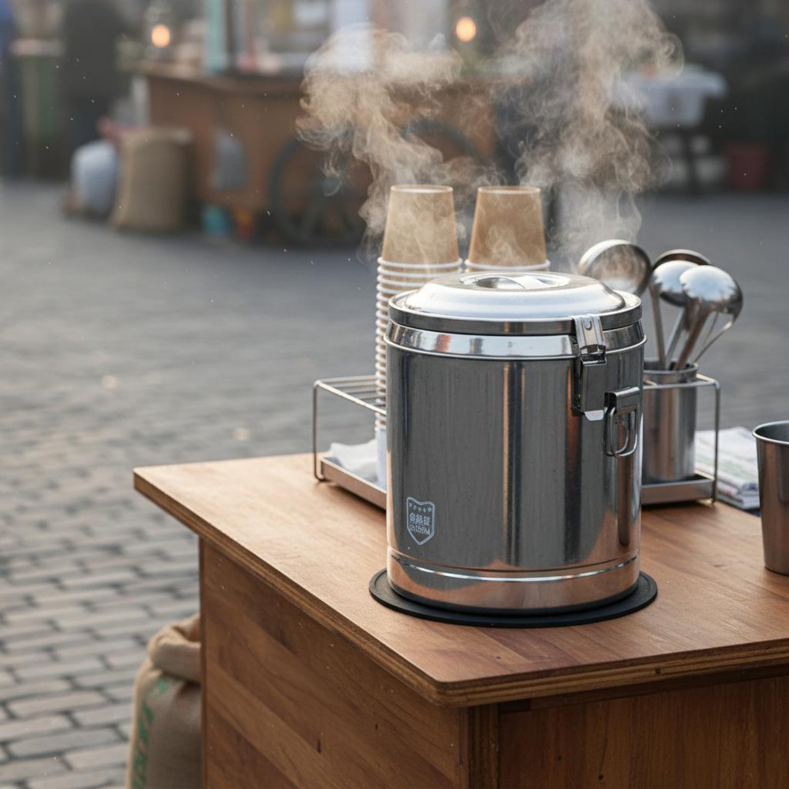 Stainless Steel Insulated Barr - Cold Drink Dispenser 评论和价格