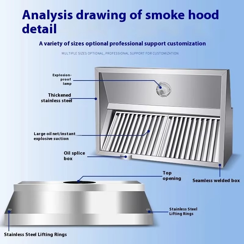 Kitchen Cooker Slim Line Exhau - Commercial Kitchen Exhaust Cleaning 评论和价格