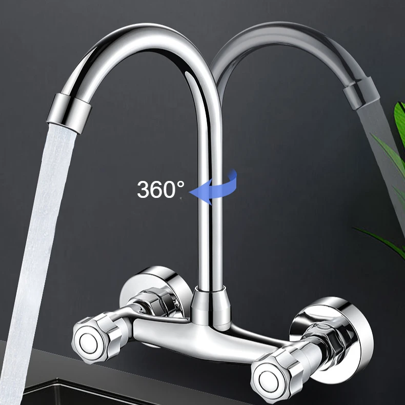 Wall Mounted Kitchen Mixer Tap - Commercial Kitchen Taps 评论和价格