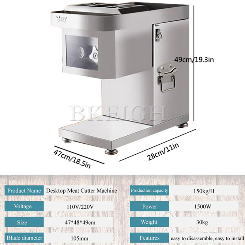 Electric Commercial Meat Cutte - Commercial Kitchen Appliances 评论和价格
