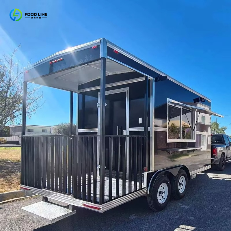 Food Truck Mobile Catering Tra - Commercial Kitchen Trailer 评论和价格
