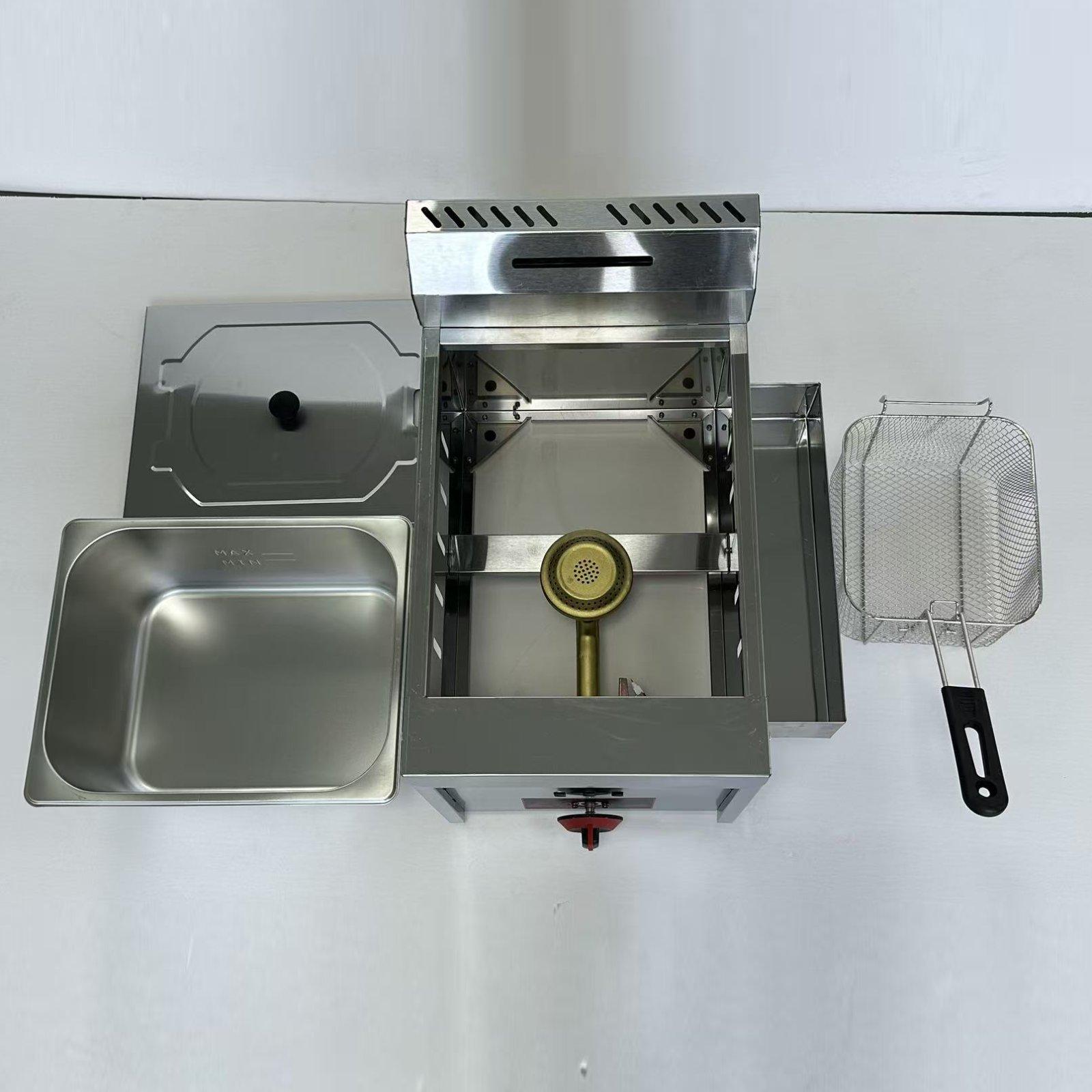 Commercial Deep Fryer Gas Frye - Commercial Kitchen Appliances 评论和价格