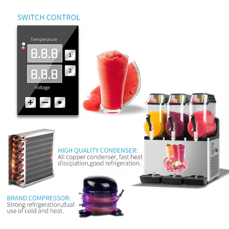 Automatic Commercial Slushy Ma - Cold Drink Dispenser 评论和价格