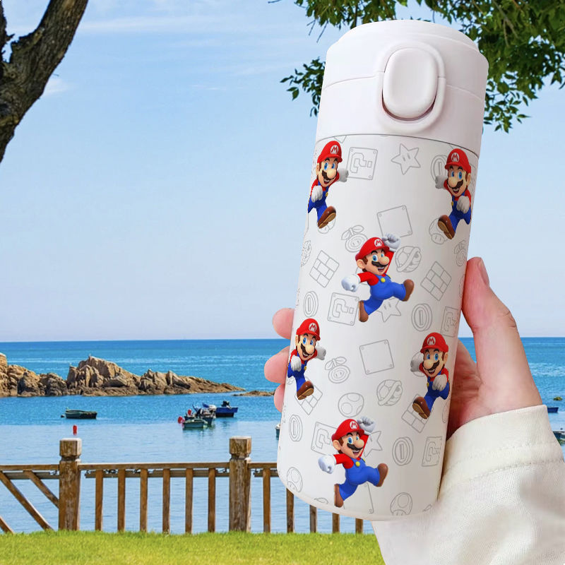 420ML Super Mario Bros Tumbler - Commercial Kitchen Kettle 评论和价格