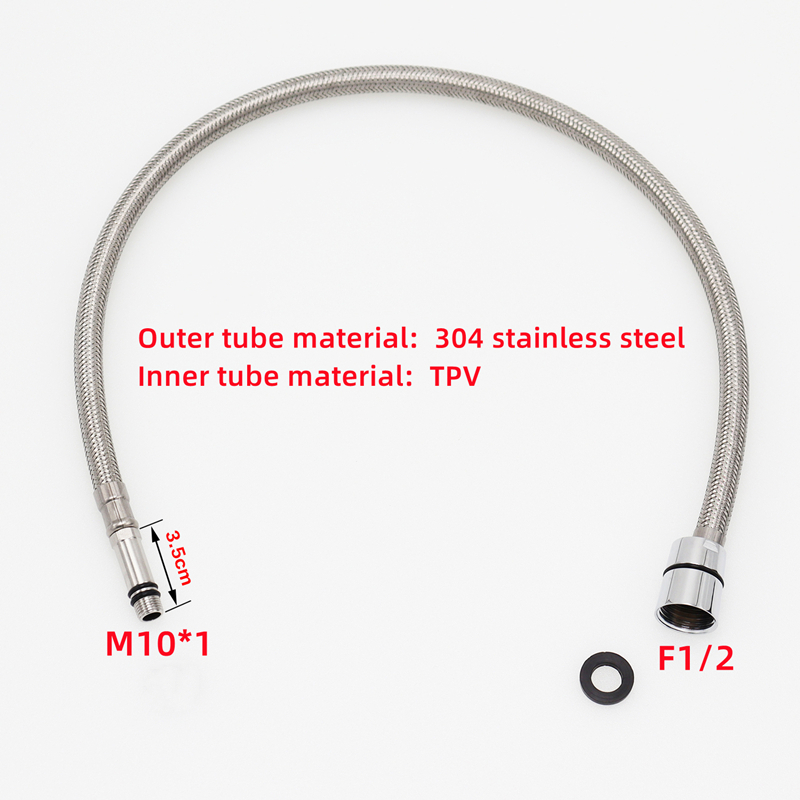 50/60/70/80cm F1/2 M10*1 304 S - Commercial Kitchen Taps 评论和价格
