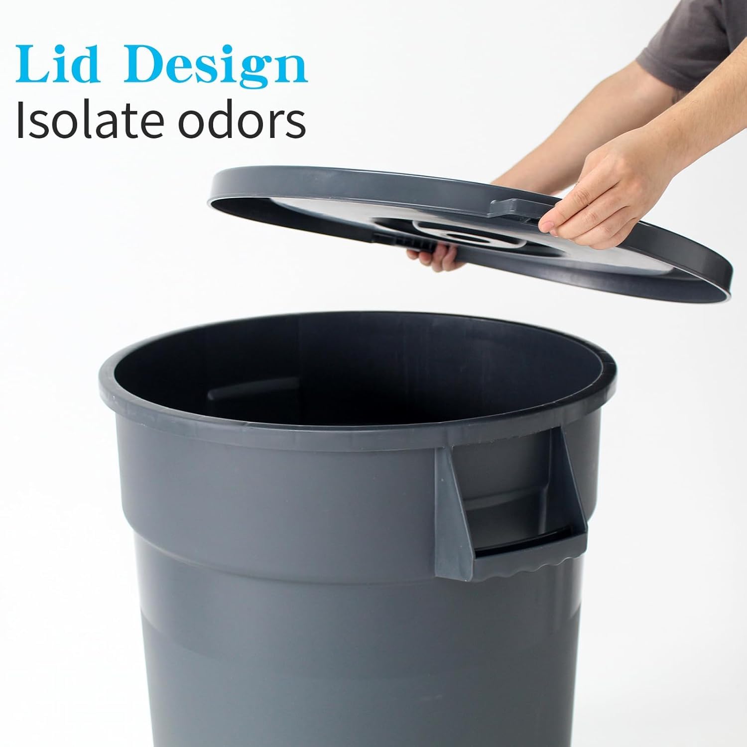 32 Gallon Outdoor Trash Can He - Commercial Kitchen Garbage Can 评论和价格