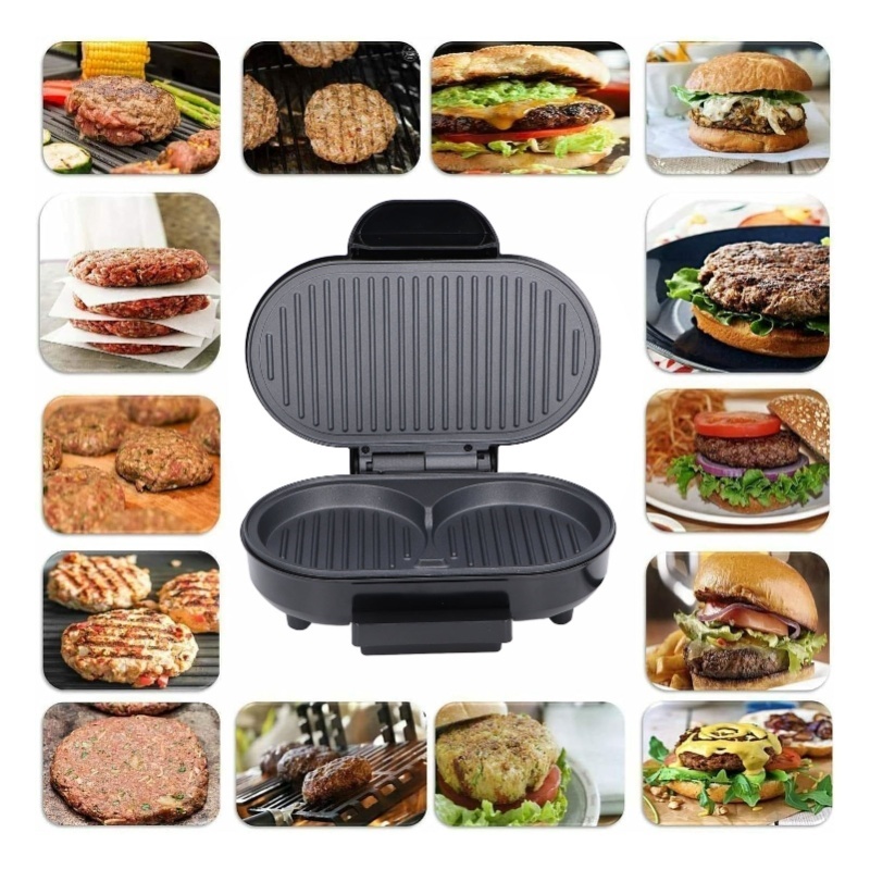 750W Electric Steak Grill, Ele - Sandwich Press Panini 评论和价格