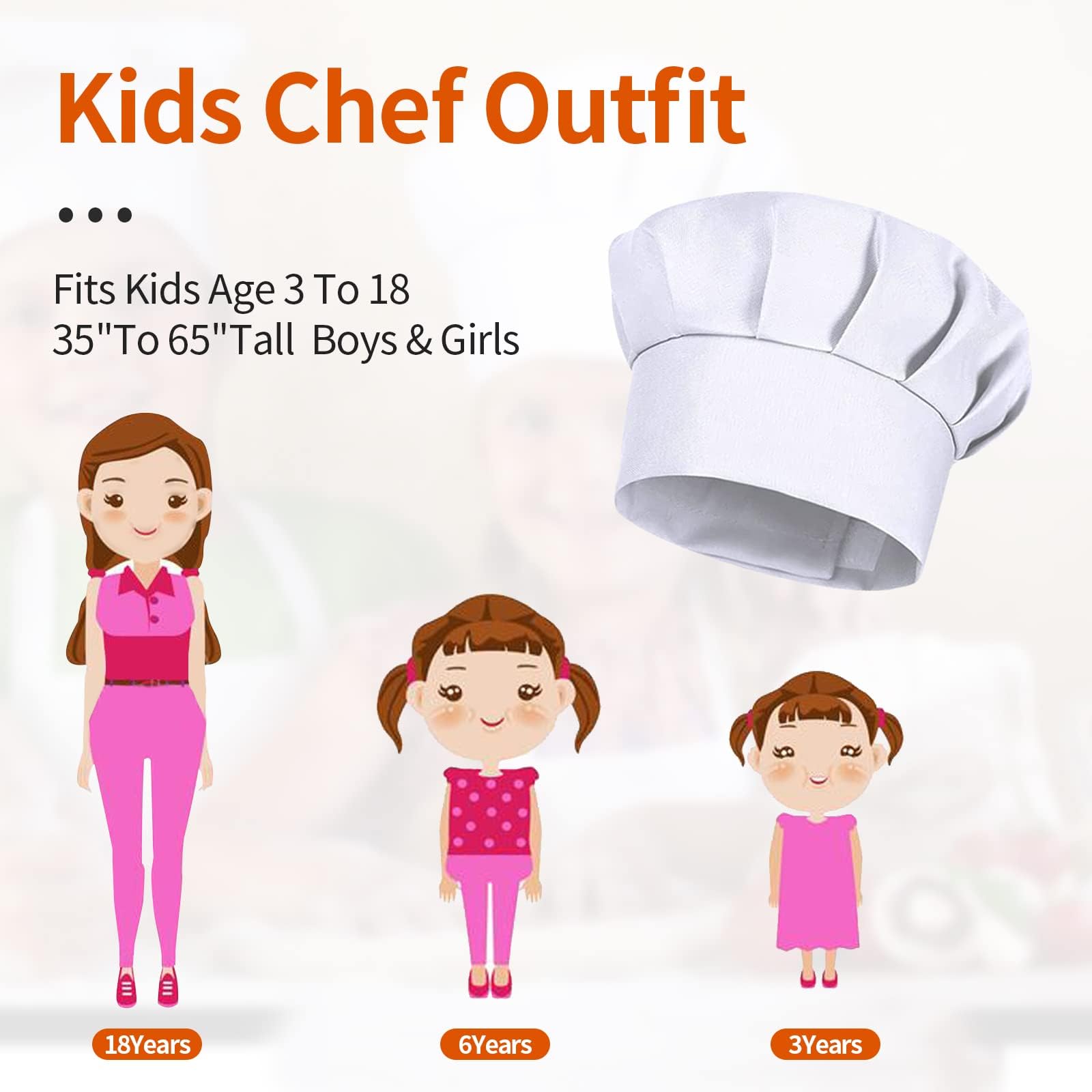 4PCS White Party Cap Hat Costu - Commercial Kitchen Services 评论和价格