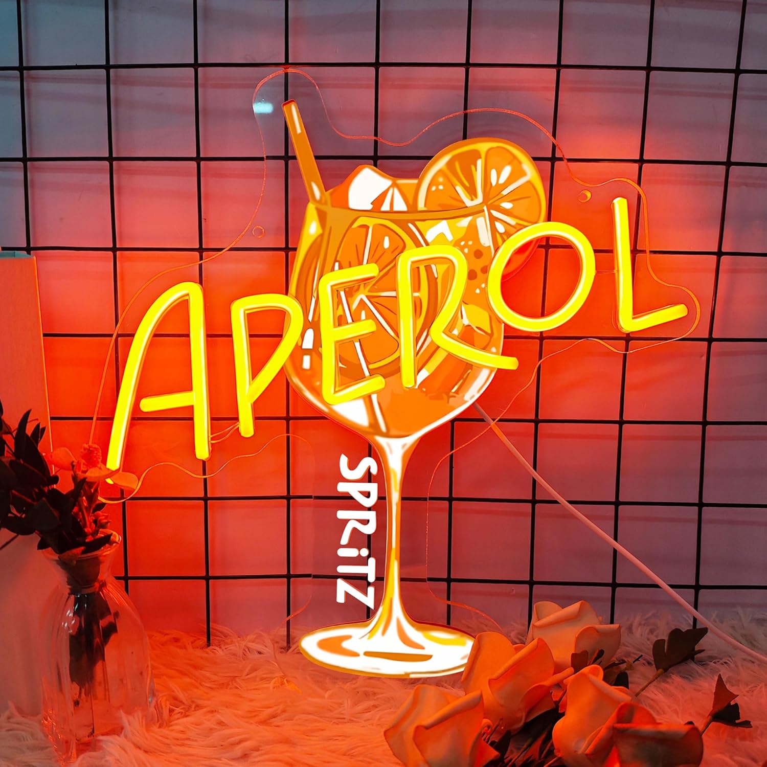 Aperol Spritz Neon Sign LED Co - Commercial Kitchen Light 评论和价格
